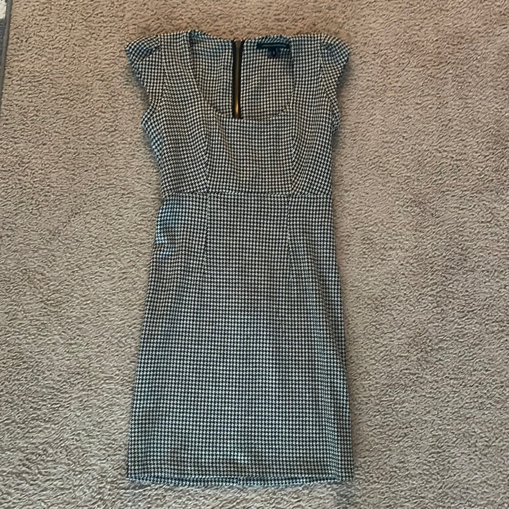 French Connection Houndstooth Dress